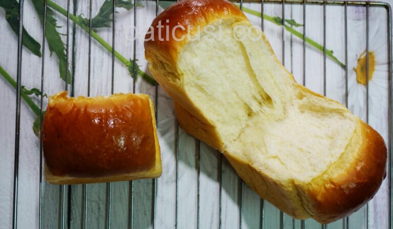 Bánh mì sữa Hokkaido - công thức dùng Tangzhong