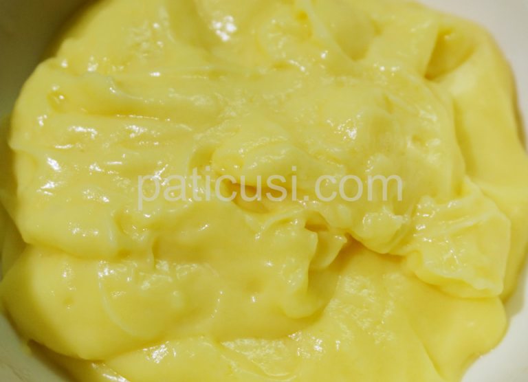 Kem bánh ngọt (Kem custard - kem trứng sữa) - La crème pâtissière - Pastry Cream