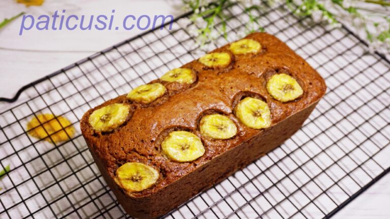 Bánh chuối dùng bia - Banana muffin with beer