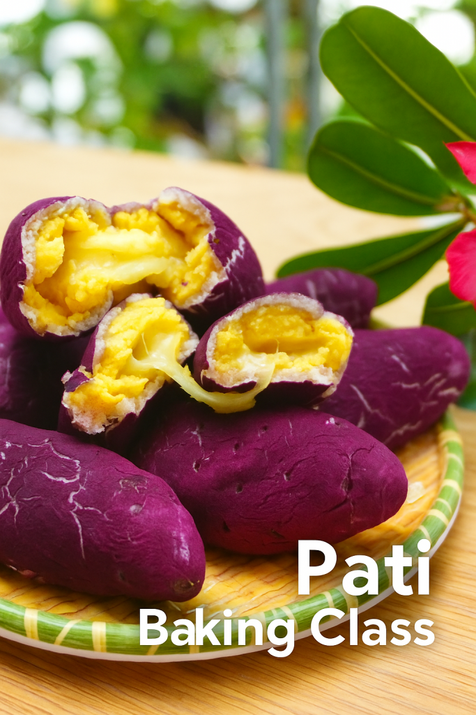 bánh khoai lang phô mai kéo sợi